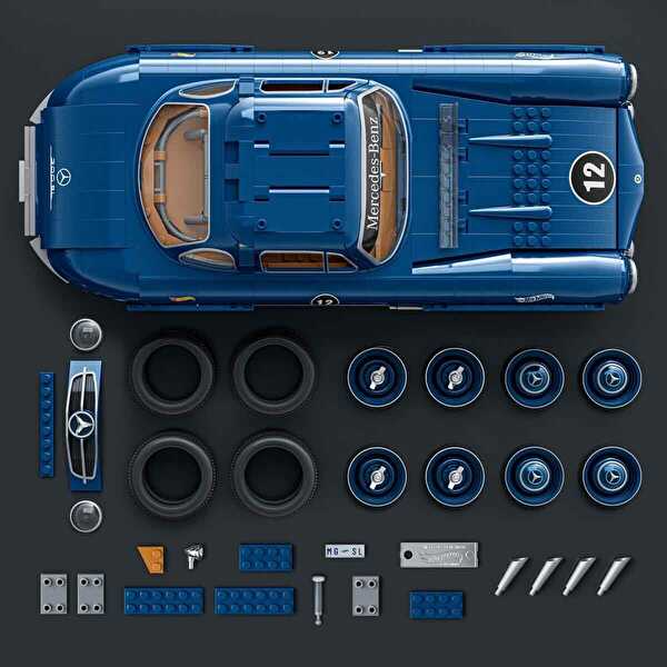 Hot Wheels Brick Shop Premium Mercedes Benz 300SL