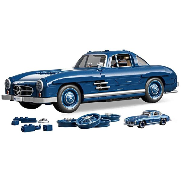 Hot Wheels Brick Shop Premium Mercedes Benz 300SL