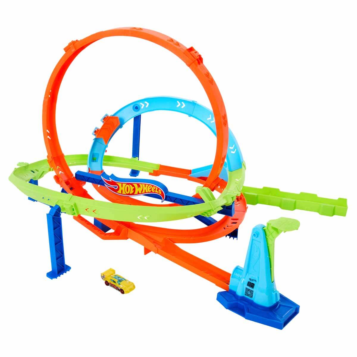 Hot Wheels Bumerang Çemberli Yarış Pisti