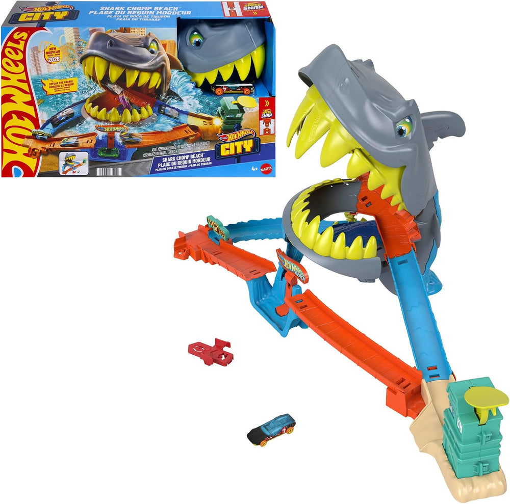 Hot Wheels City Köpekbalığı Sahil Savaşı Oyun Seti