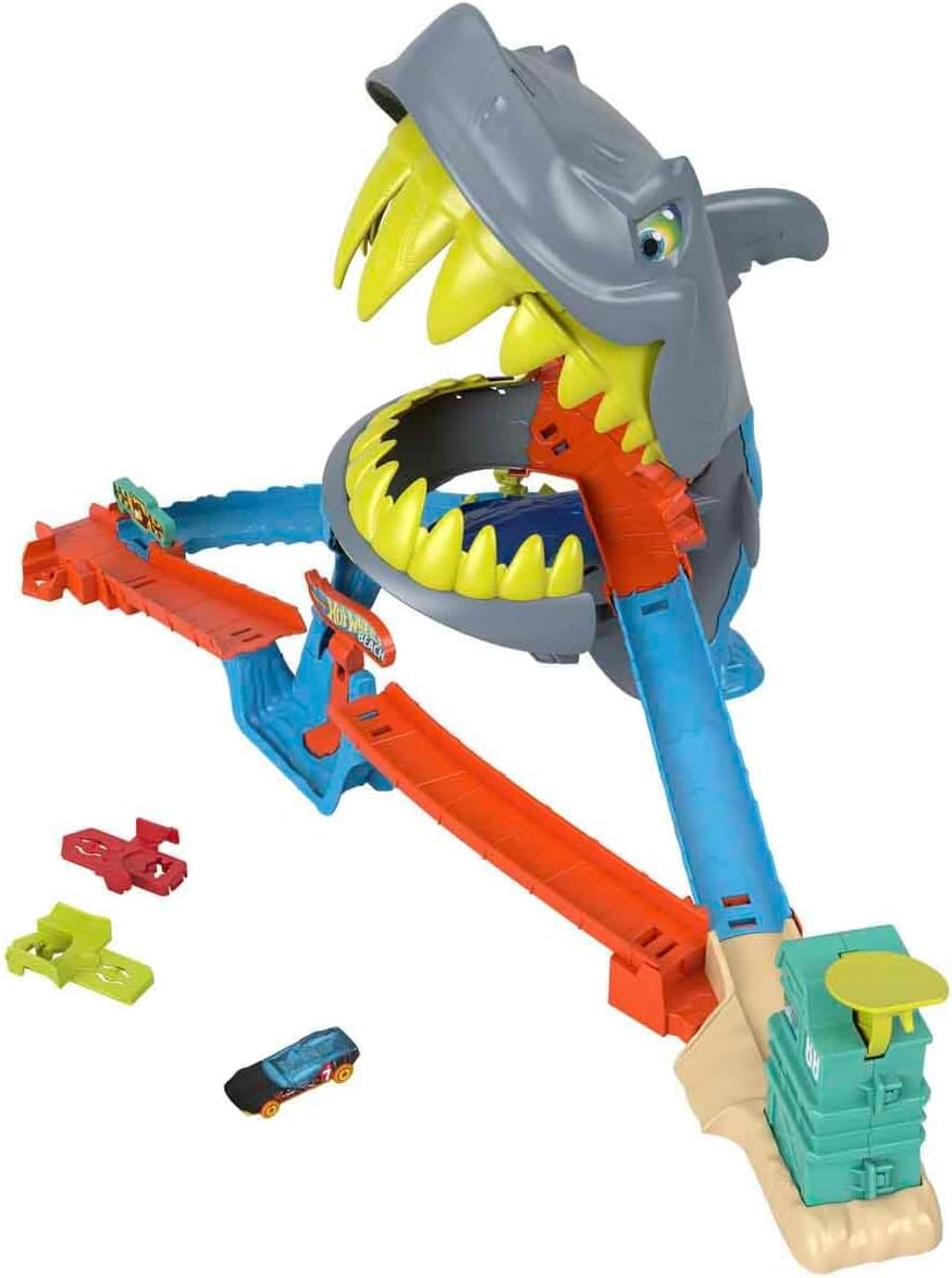 Hot Wheels City Köpekbalığı Sahil Savaşı Oyun Seti