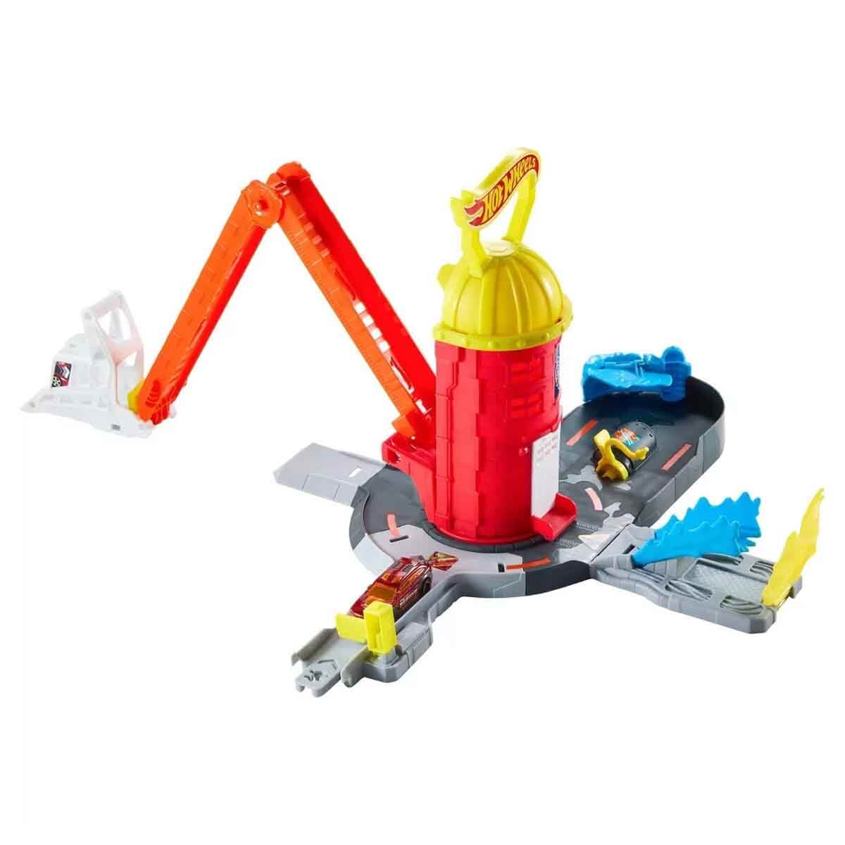 Hot Wheels City Süper İtfaiye İstasyonu Oyun Seti