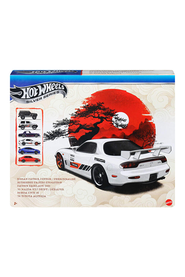 Hot Wheels Japon Temalı Araba 6lı