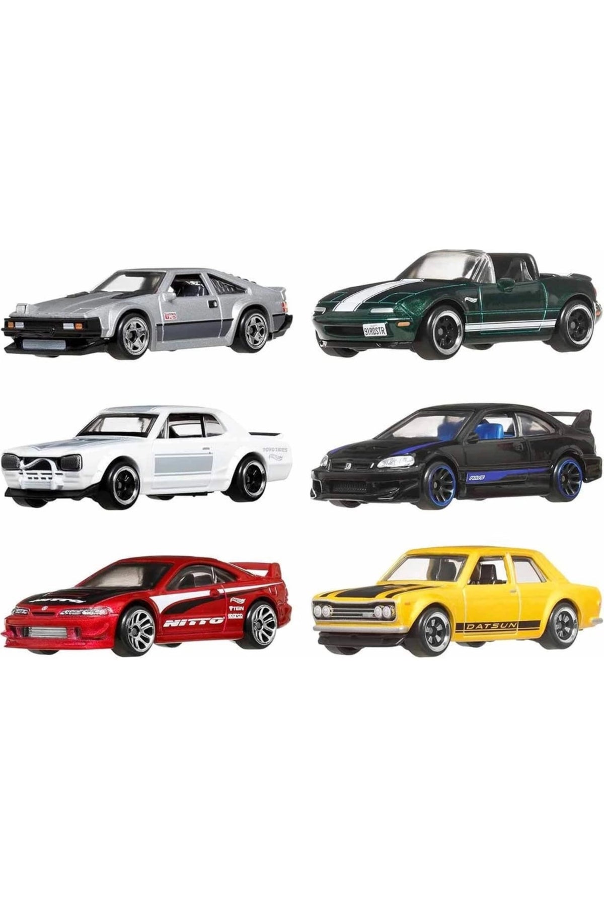 Hot Wheels Japon Temalı Arabalar 6lı Paket