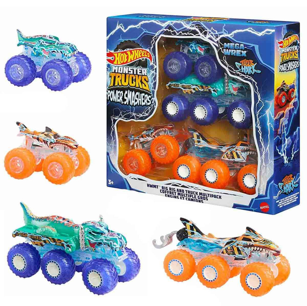 Hot Wheels Monster Trucks Power Smashers Çoklu