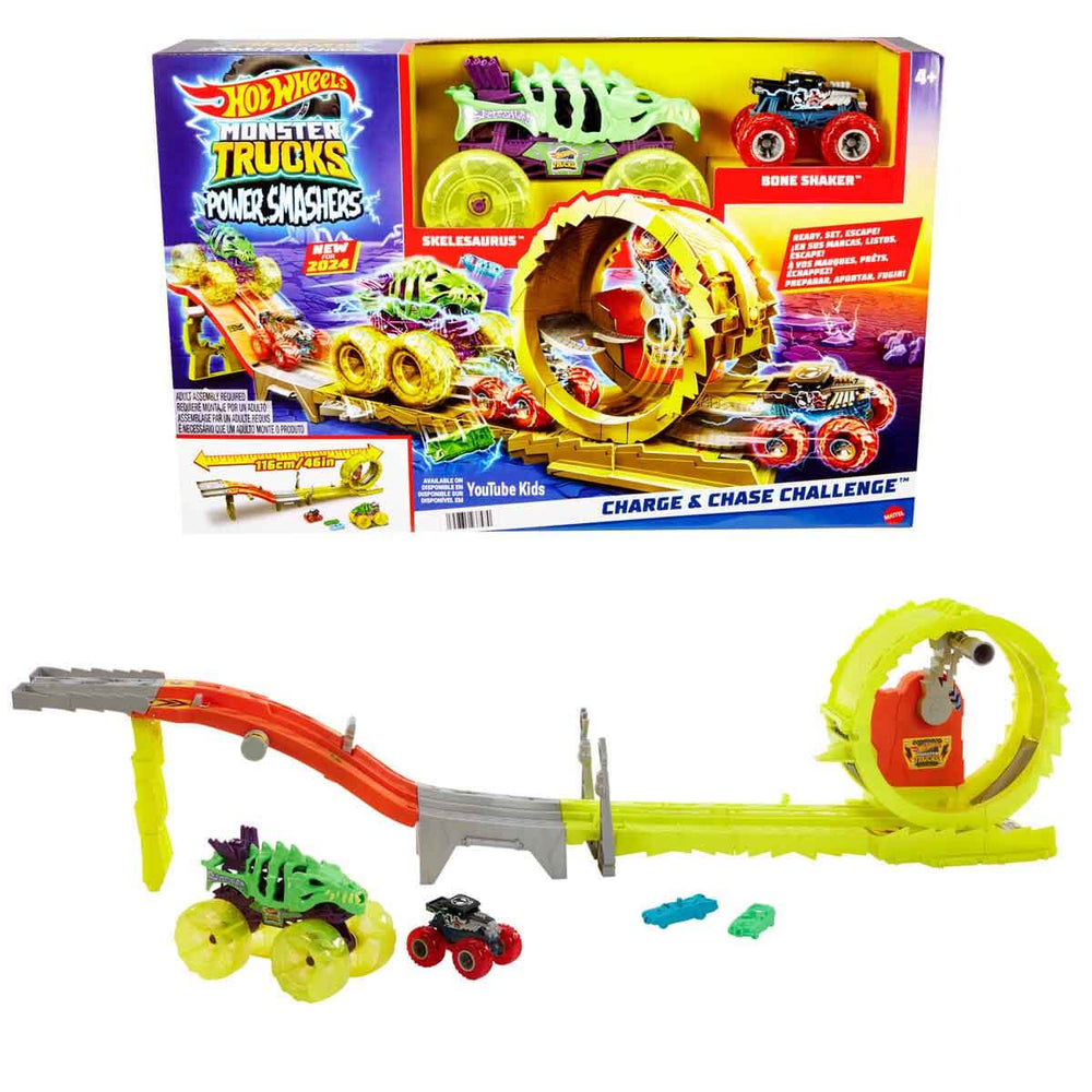 Hot Wheels Monster Trucks Power Smashers Oyun Seti