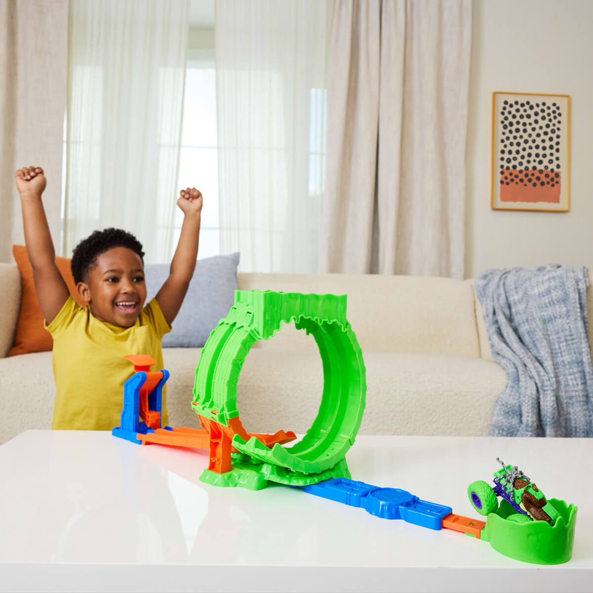 Hot Wheels Mutant Kaos Slime Döngüsü Oyun Seti
