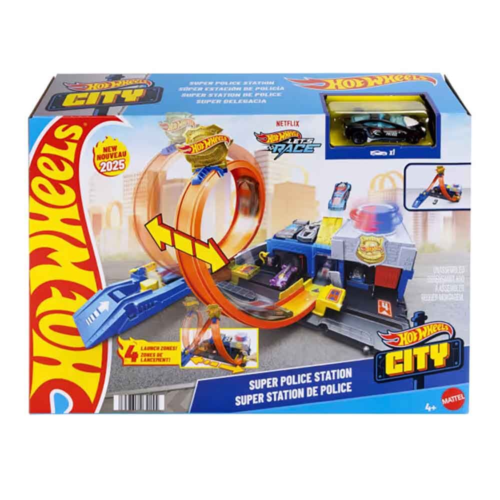 Hot Wheels Polis İstasyonu Oyun Seti