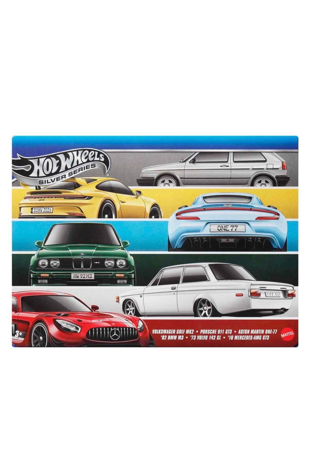Hot Wheels Silver Serisi Euro Style 6’lı Paket