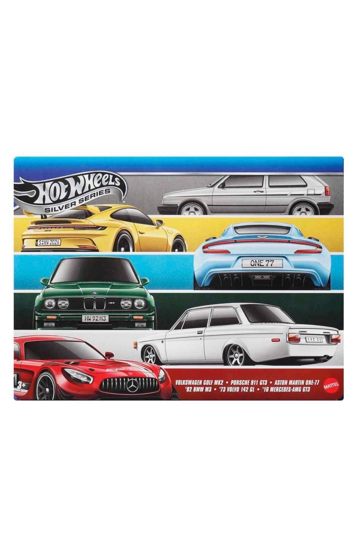 Hot Wheels Silver Serisi Euro Style 6’lı Paket