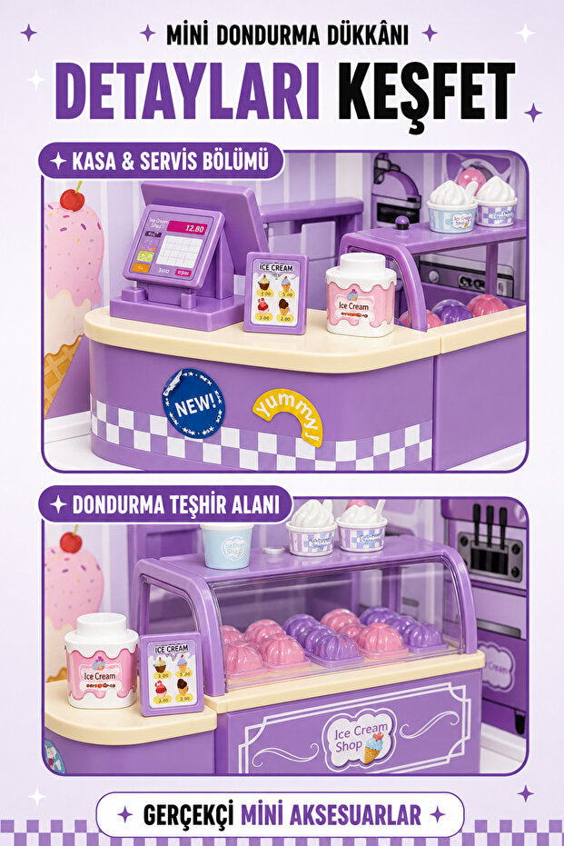 İçecek ve Dondurma Dolabı Kendin Yap Seti
