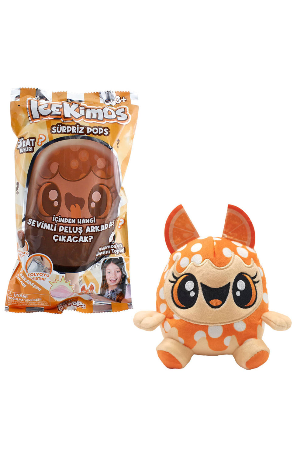 IcePops IceKimos Klipsli Peluş Sürpriz Paket