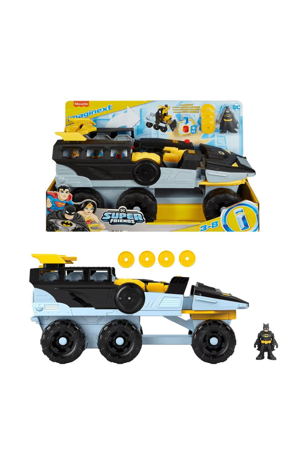 Imaginext DC Dönüşebilen Bat Tank