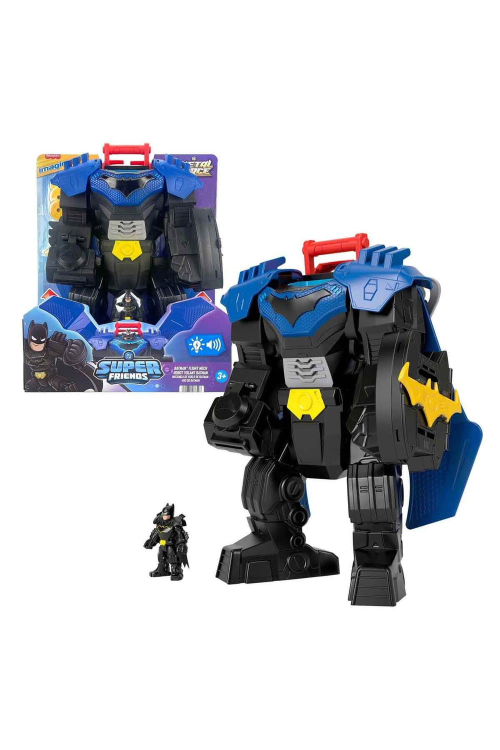Imaginext DC Metal Force Batman Uçuş Aracı 
