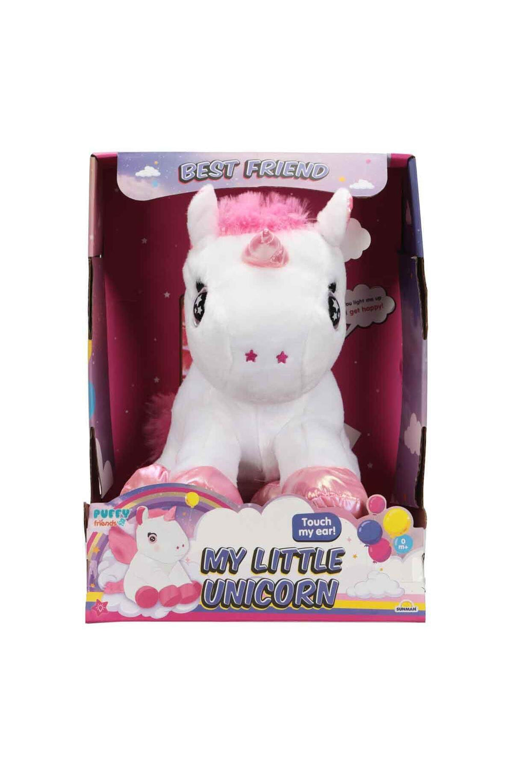 Işıklı Unicorn Peluş 25 cm