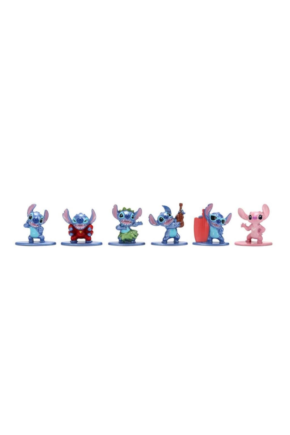 Jada Stitch Nano Diorama Figür Paketi 6lı 4 cm