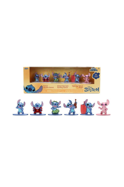 Jada Stitch Nano Diorama Figür Paketi 6lı 4 cm