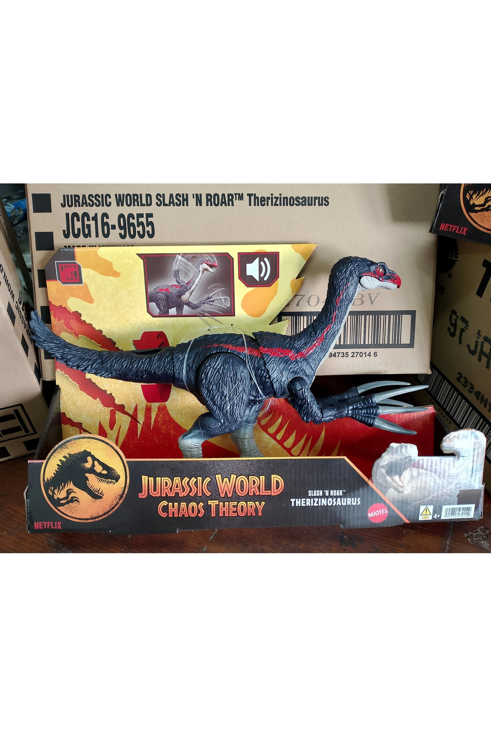 Jurassic World Therizinosaurus Sesli Figür