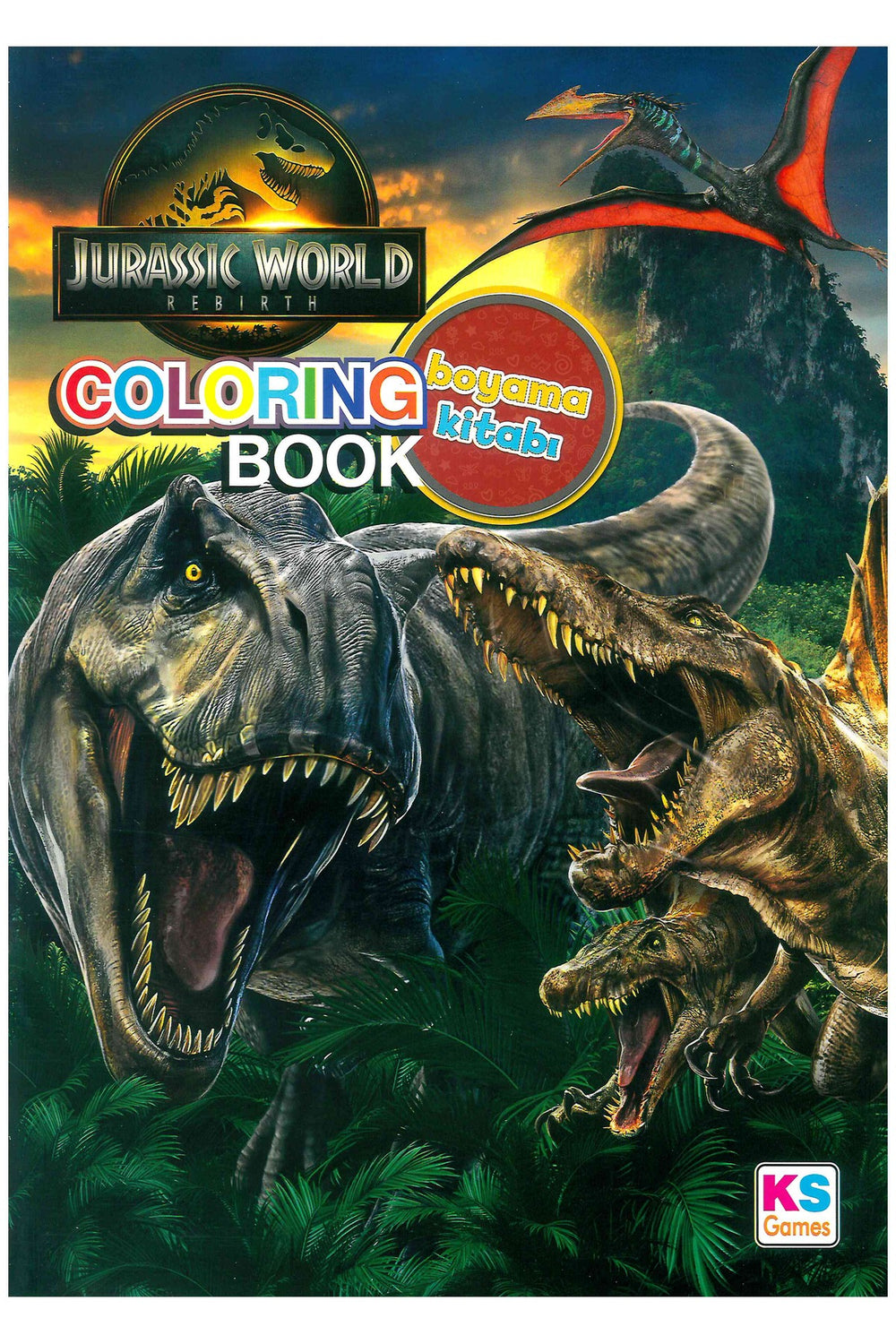 Jurrasic World Boyama Kitabı