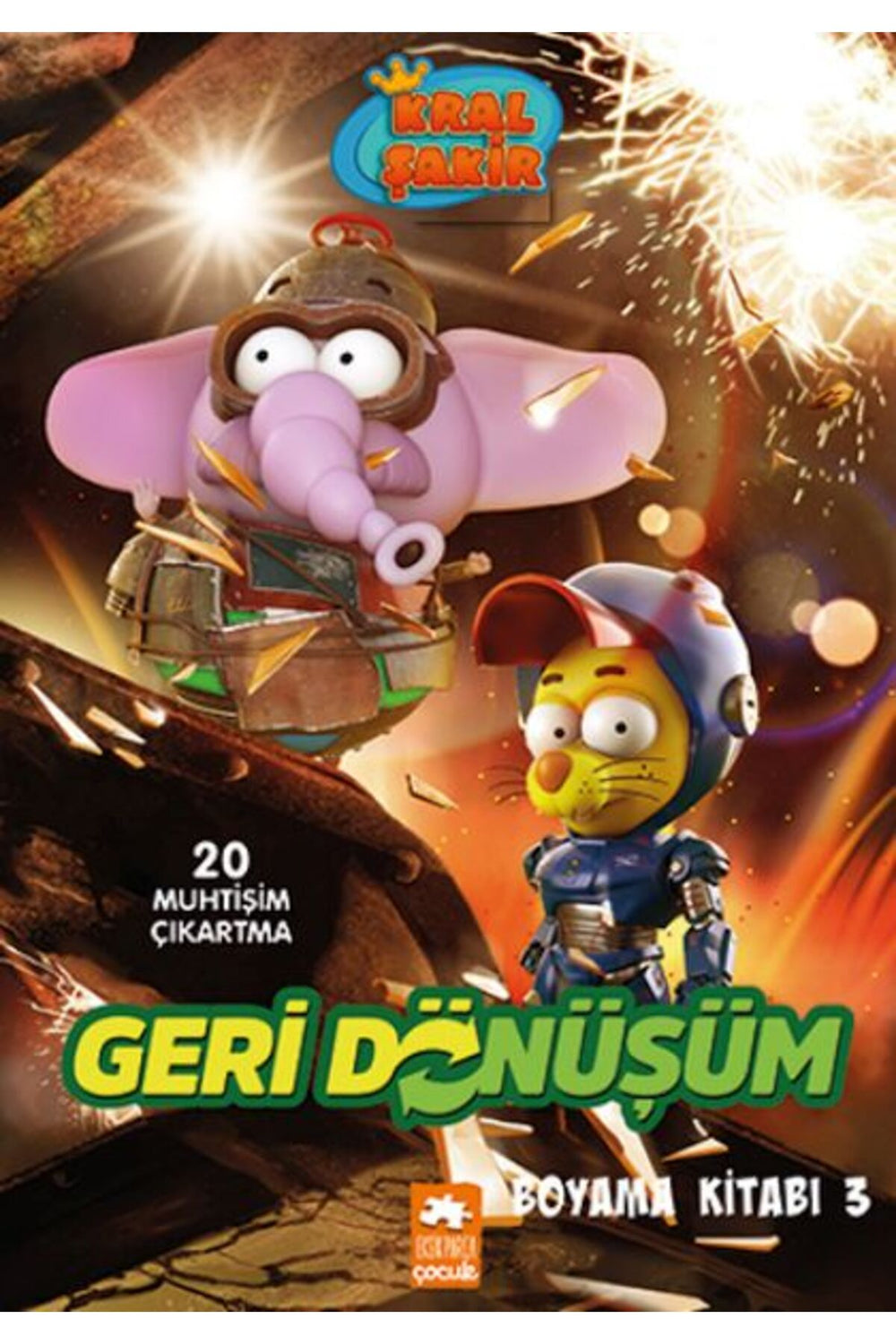 Kral Şakir Geri Dönüşüm Boyama 3