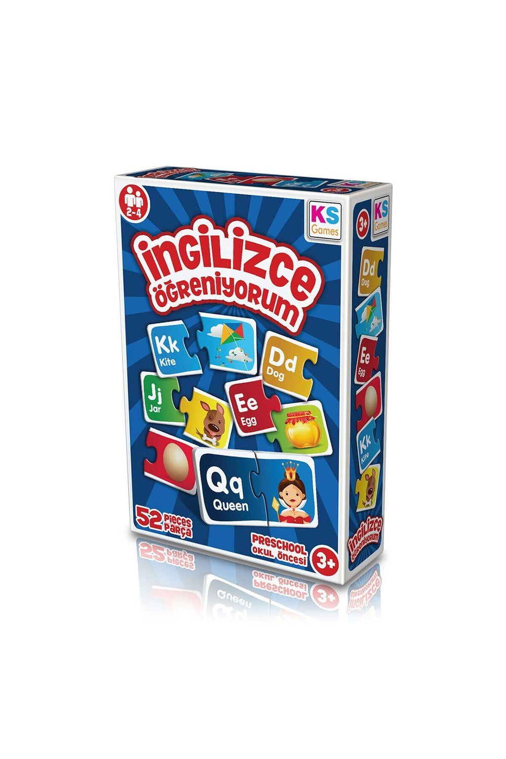 Ks Games İngilizce Öğreniyorum Eğitici Puzzle