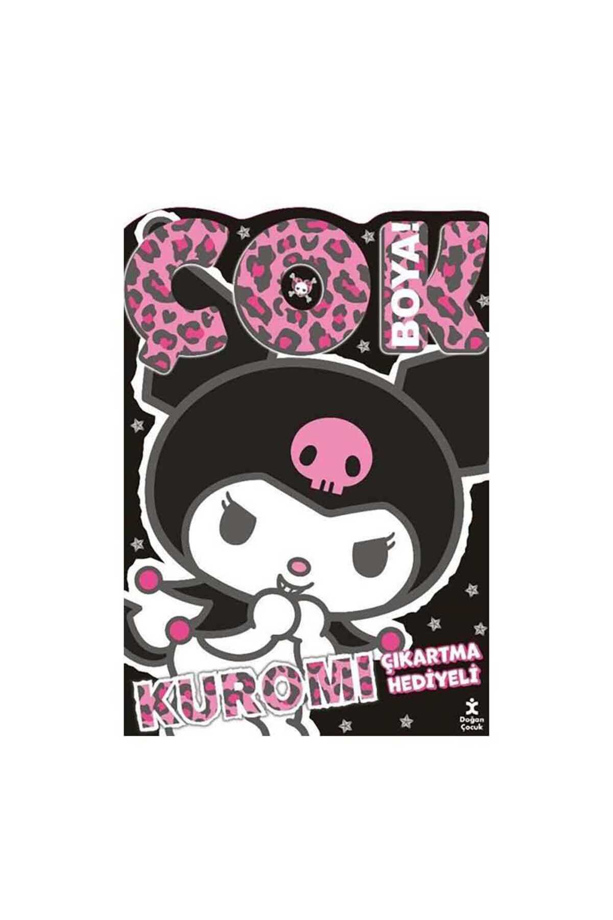 Kuromi Çıkartmalı Dev Boyama Kitabı