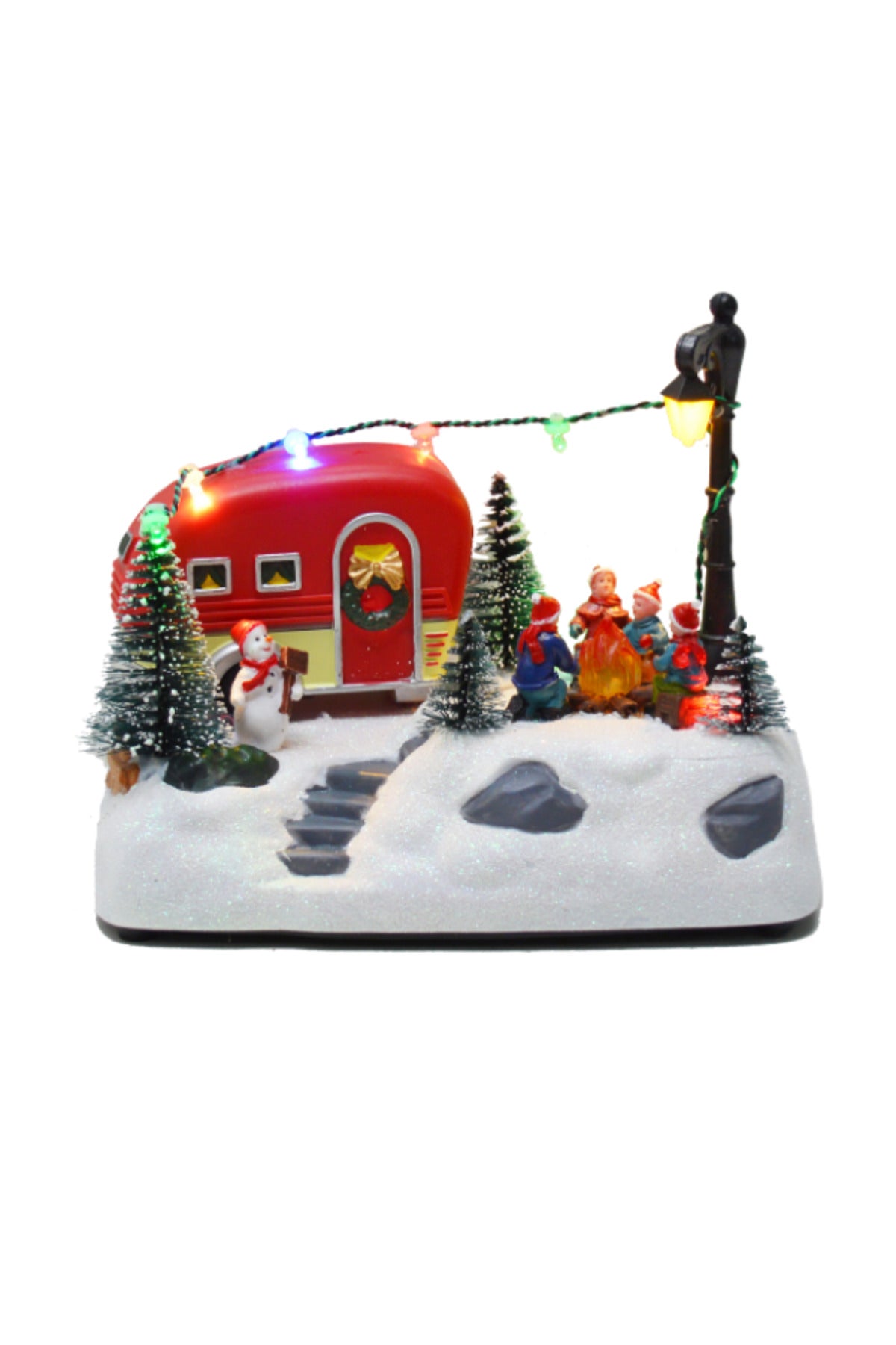 Ledli Müzikli Dönen Camping