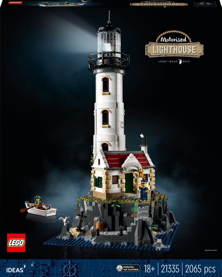 LEGO Ideas Motorlu Deniz Feneri 21335