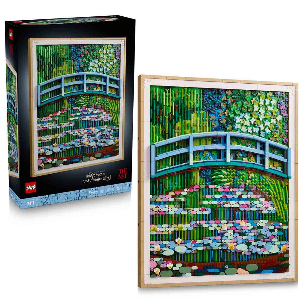 LEGO Art Claude Monet Nilüfer Gölü Üzerinde Köprü