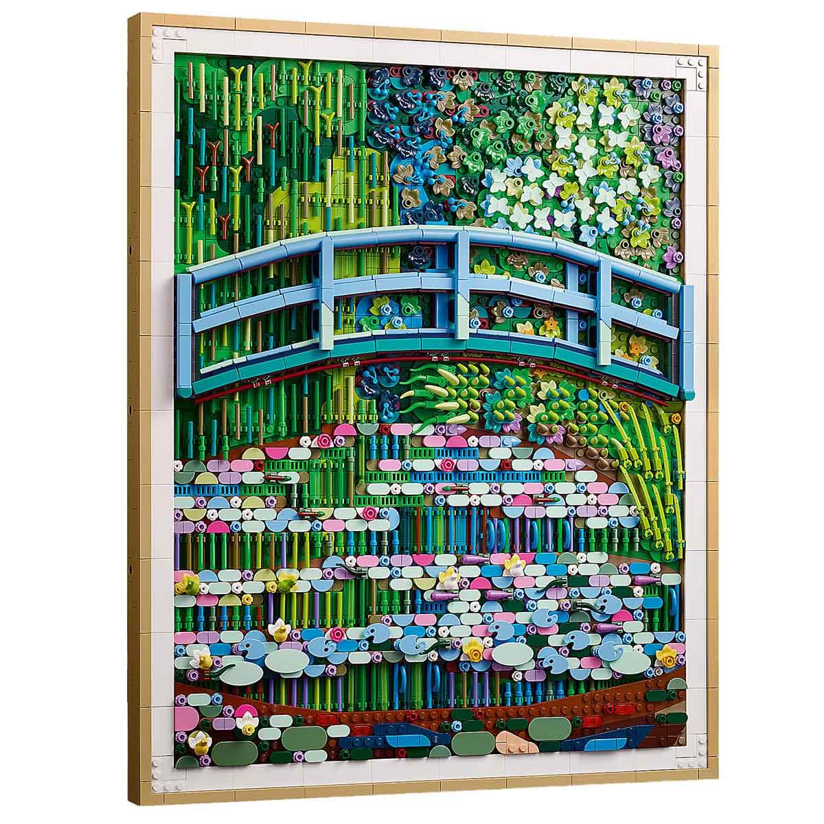 LEGO Art Claude Monet Nilüfer Gölü Üzerinde Köprü
