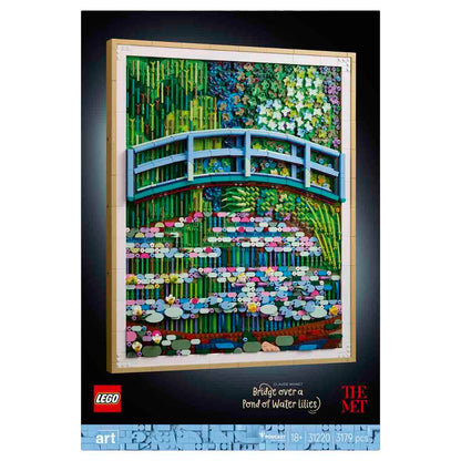 LEGO Art Claude Monet Nilüfer Gölü Üzerinde Köprü