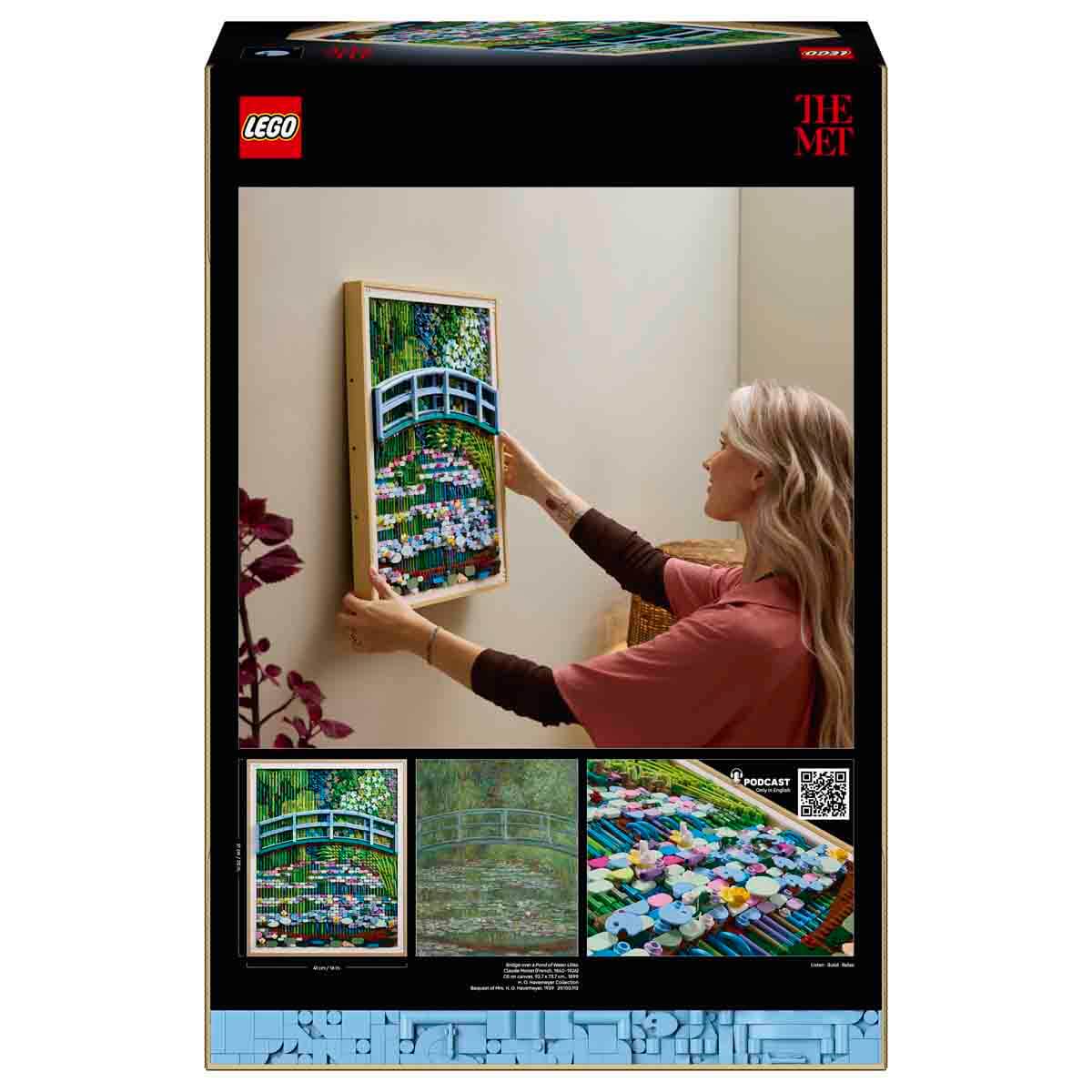 LEGO Art Claude Monet Nilüfer Gölü Üzerinde Köprü