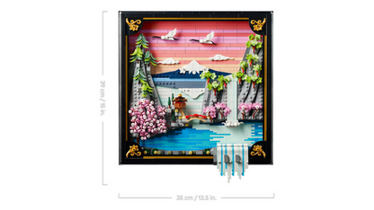 LEGO Art Japon Kiraz Çiçeği Manzarası 31218