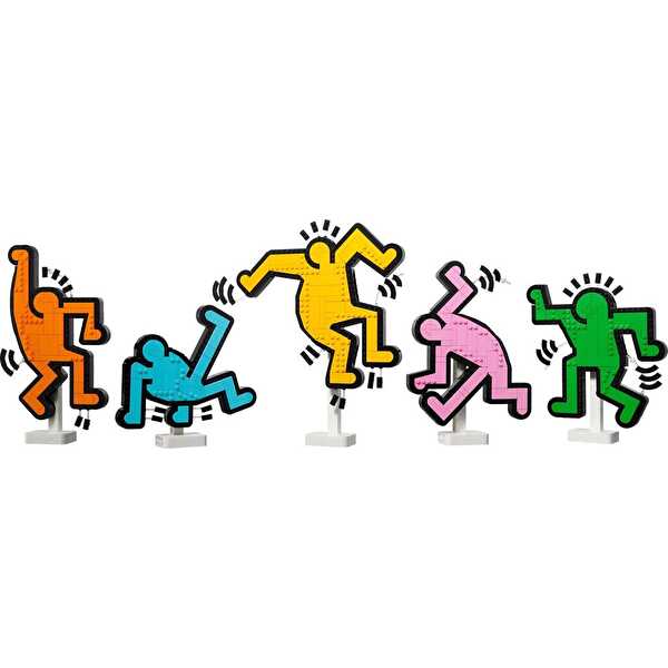 LEGO Art Keith Haring Dans Eden Figürler 31216
