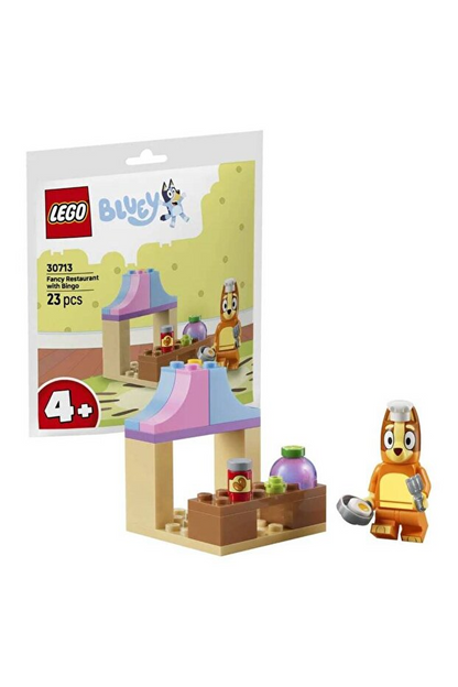 LEGO Bluey Bingo ile Şık Restoran Mini Yapım Seti 30713