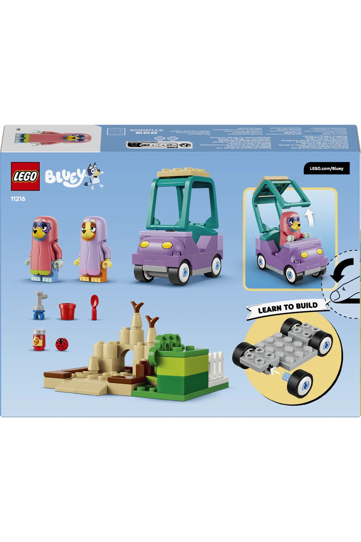 LEGO Bluey Büyükanneler ile Bingo ve Bluey 11216