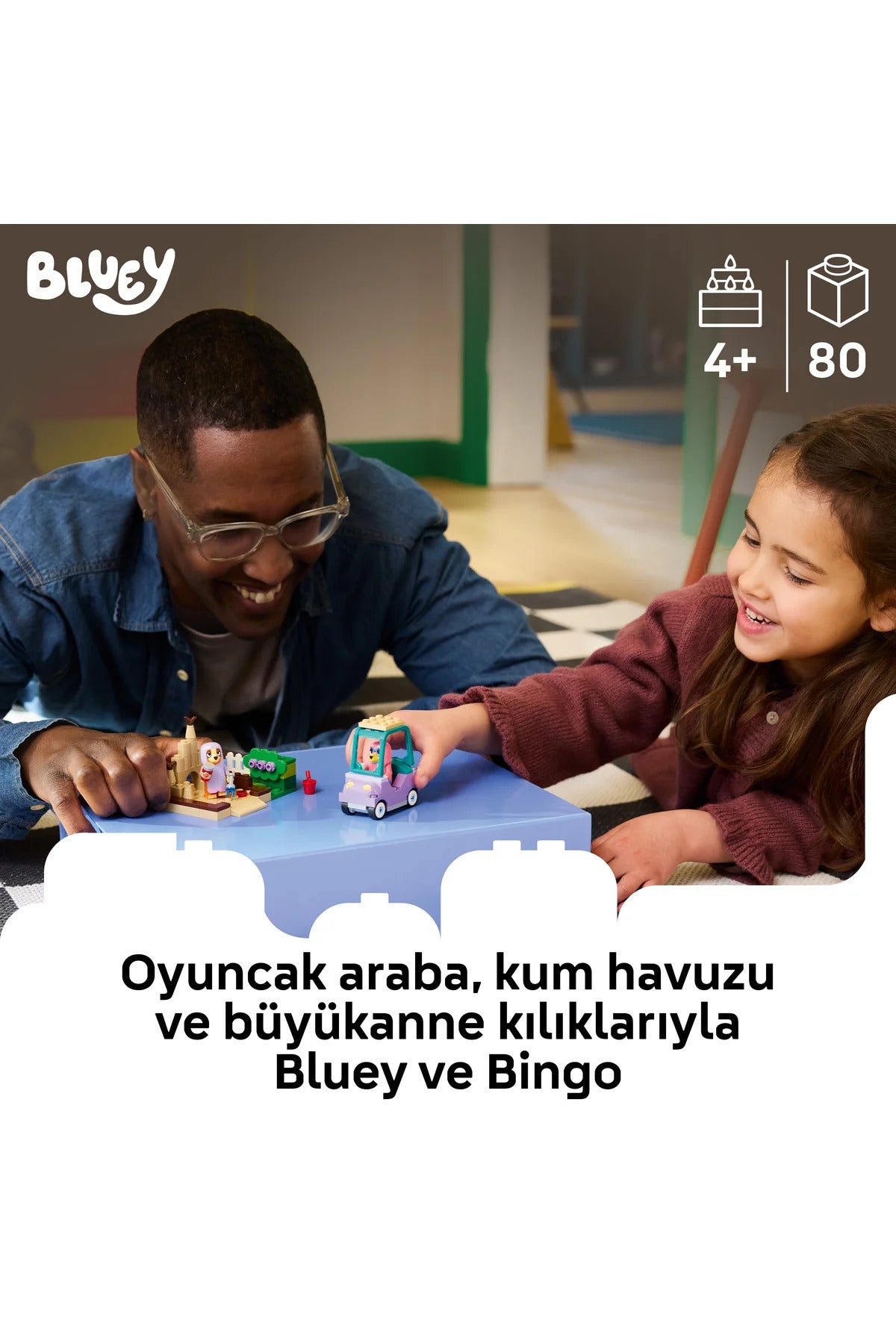 LEGO Bluey Büyükanneler ile Bingo ve Bluey 11216