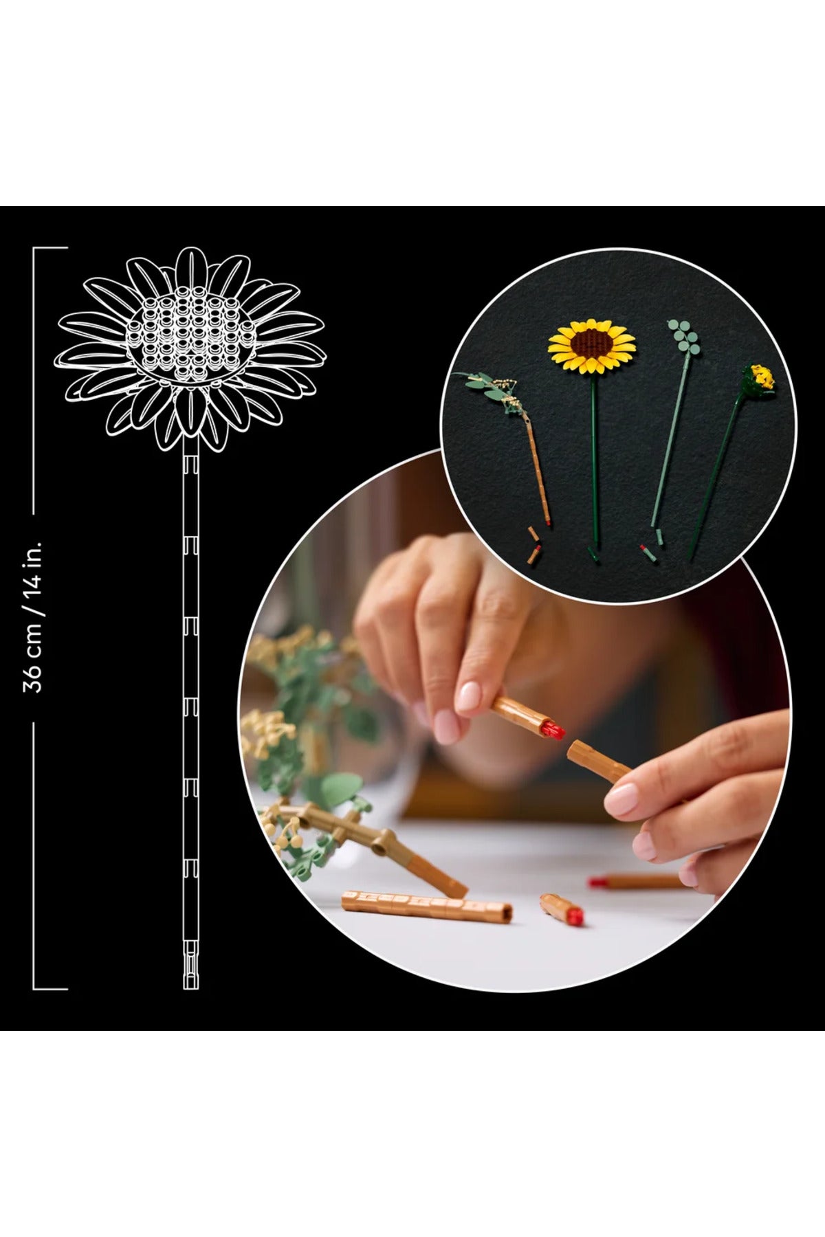 LEGO Botanicals Ayçiçeği Buketi 11502
