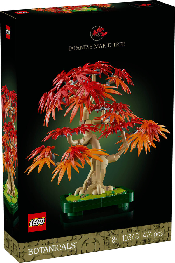 LEGO Botanicals Japon Kırmızı Akağaç Bonsai Ağacı 10348