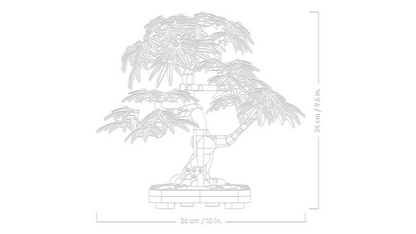LEGO Botanicals Japon Kırmızı Akağaç Bonsai Ağacı 10348