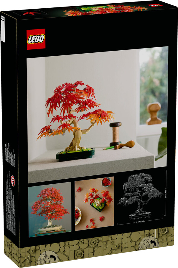 LEGO Botanicals Japon Kırmızı Akağaç Bonsai Ağacı 10348