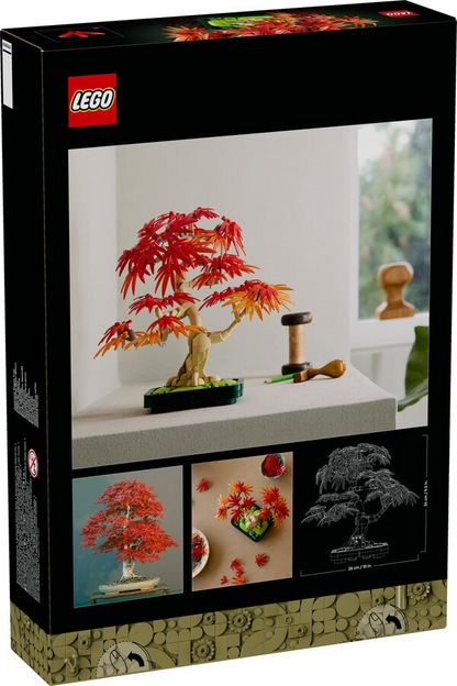 LEGO Botanicals Japon Kırmızı Akağaç Bonsai Ağacı 10348