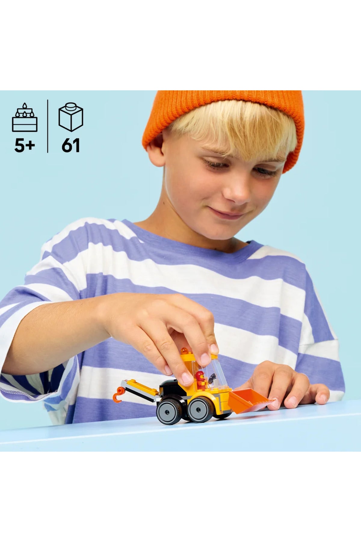 LEGO City Araçlar İnşaat Yükleyicisi 60483