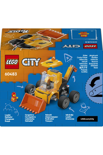 LEGO City Araçlar İnşaat Yükleyicisi 60483