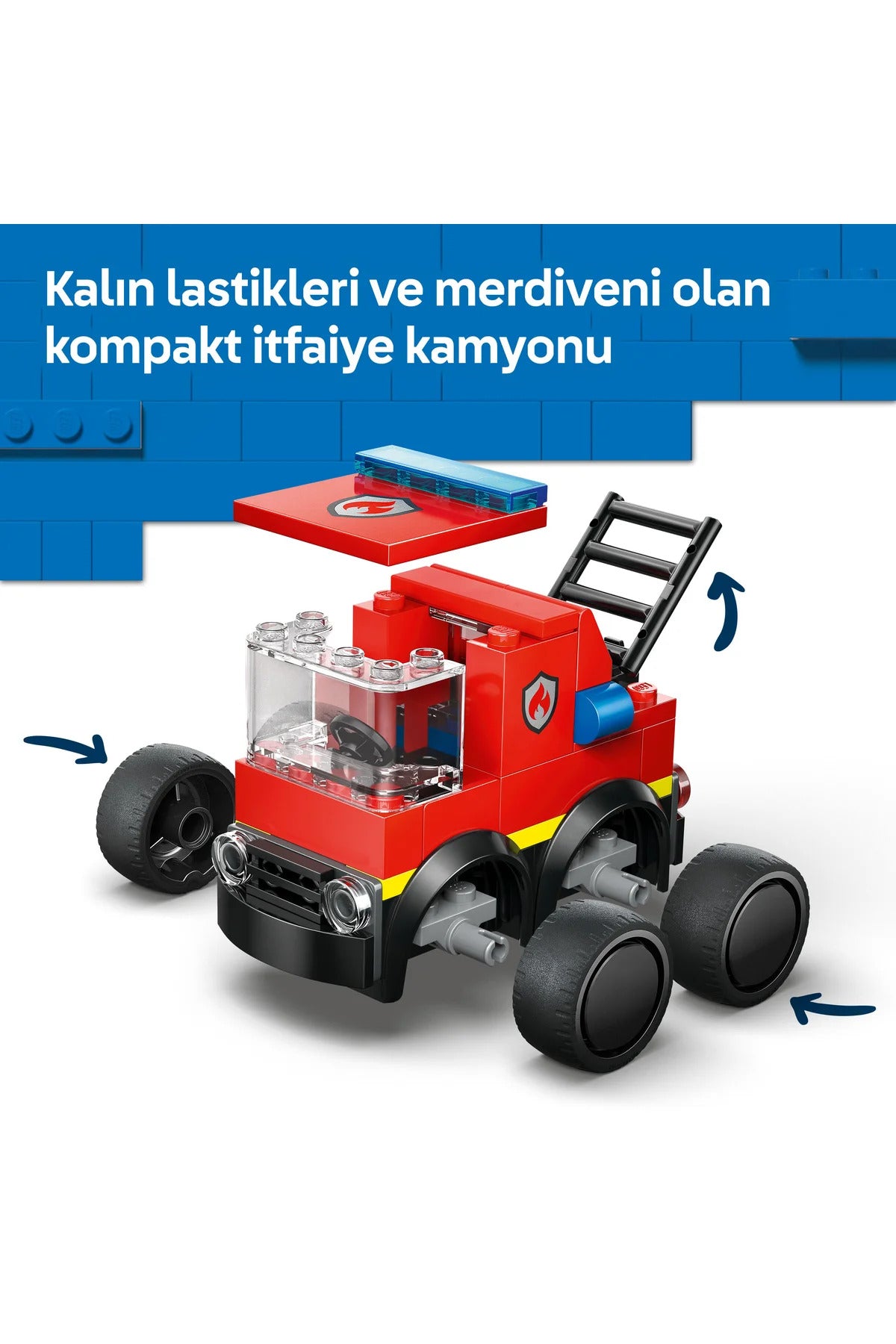 LEGO City Araçlar İtfaiye Kamyonu 60482
