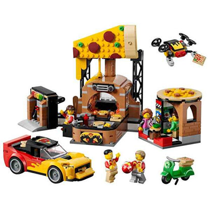 LEGO City Araçlarla Pizza Dağıtım Deneyimi