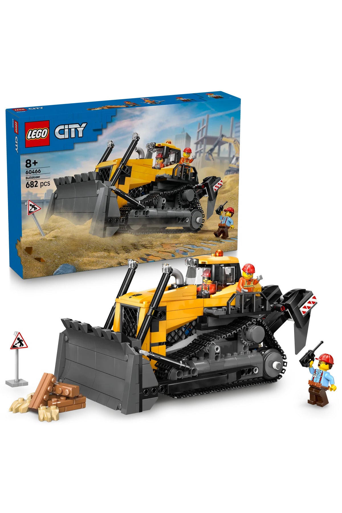 LEGO City Buldozer Sarı 60466