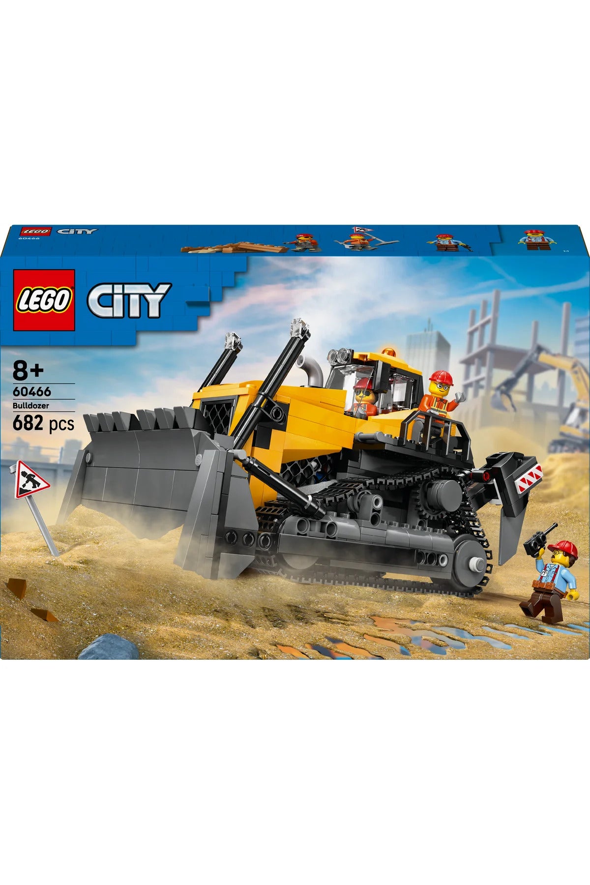 LEGO City Buldozer Sarı 60466