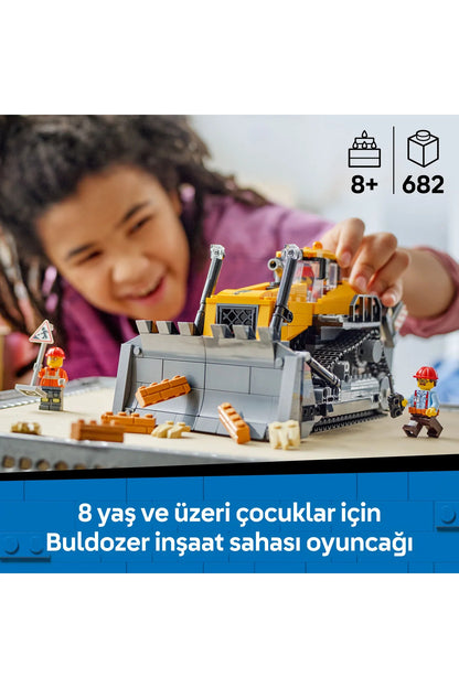 LEGO City Buldozer Sarı 60466