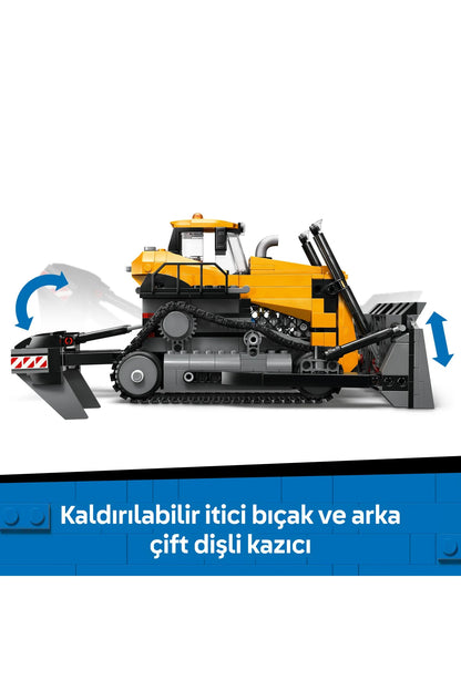 LEGO City Buldozer Sarı 60466